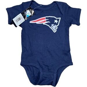 New England Patriots Baby Infants NFL Team Apparel Size 3-6 Months NEW.